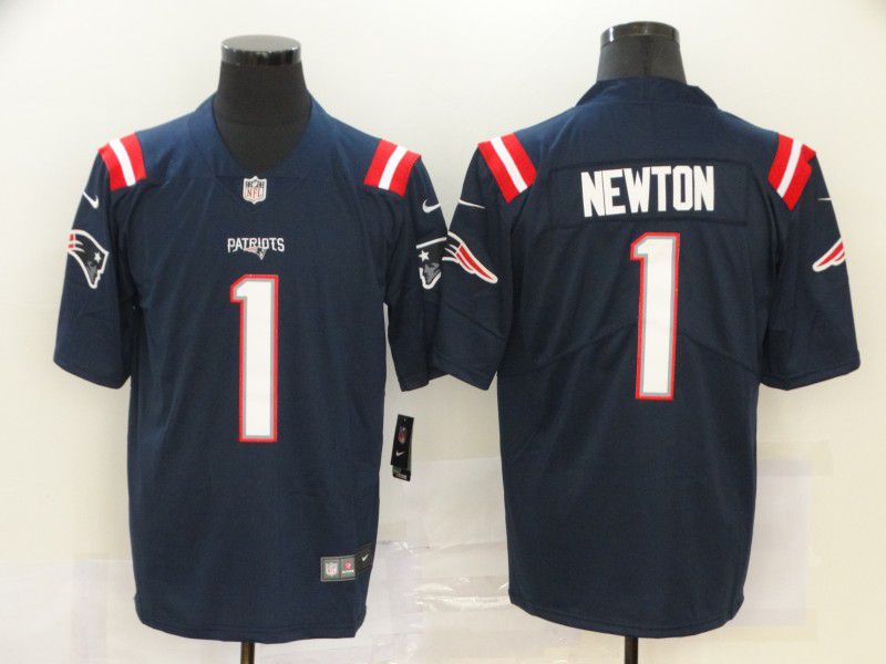 Men New England Patriots #1 Newton Blue Nike Vapor Untouchable Limited NFL Jersey->chicago bears->NFL Jersey